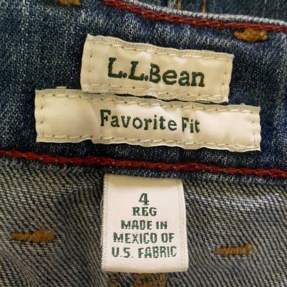 L.L. Bean Denim Skirt 4 Coastal Cowgirl Spring - Picture 6 of 7